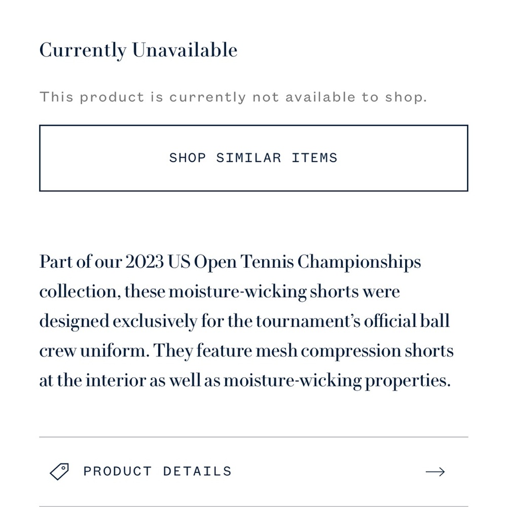 US Open Ball Crew 6-Inch LARGE Shorts
Polo Ralph Lauren 2024 BRAND NEW 🎾🏓 - Picture 7 of 9